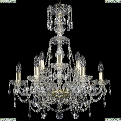 Люстра 11.25.6+3.200.XL-66.Gd.Sp ★Bohemia Art Classic, Золото► — Купить▼