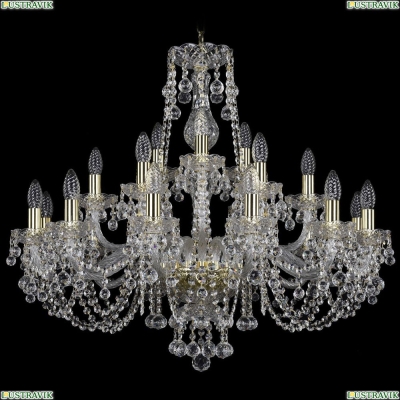 Люстра 11.26.12+6+3.300.Gd.B ★Bohemia Art Classic, Золото► — Купить▼
