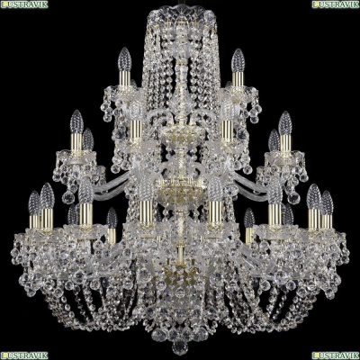 Люстра 11.26.16+8+4.300.3d.Gd.B ★Bohemia Art Classic, Золото► — Купить▼