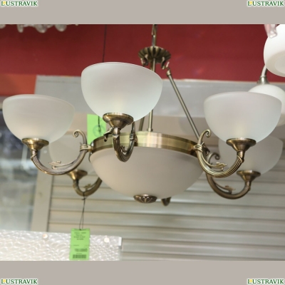 Люстра 1989/8 ★Odeon Light, 6 x 40Вт + 2 x 60Вт☀, Бронза► — Купить▼