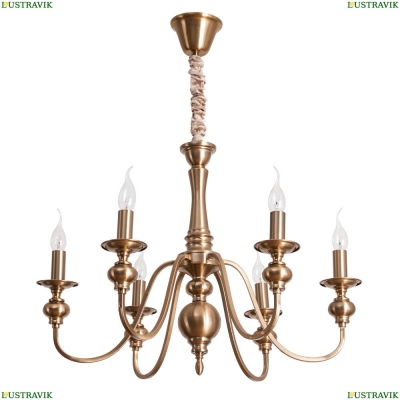 Люстра A6097LM-6PB ★Arte Lamp, Медь► — Купить▼