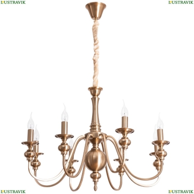 Люстра A6097LM-8PB ★Arte Lamp, Медь► — Купить▼