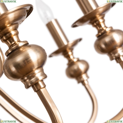 Люстра A6097LM-12PB ★Arte Lamp, Медь► — Купить▼