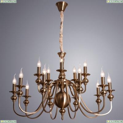 Люстра A6097LM-15PB ★Arte Lamp, Медь► — Купить▼