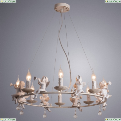 Люстра A1133SP-8WG ★Arte Lamp, Белый с патиной► — Купить▼
