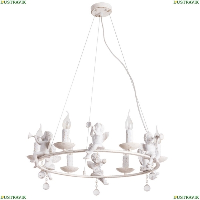 Люстра A1133SP-6WG ★Arte Lamp, Белый с патиной► — Купить▼