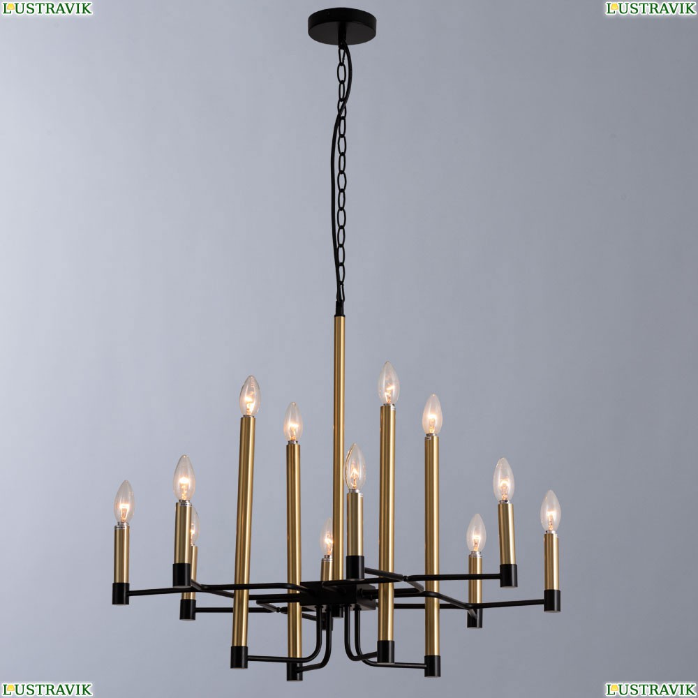 Подвес 2543/04 LM-12 ★Divinare, черный/золото► — Купить▼