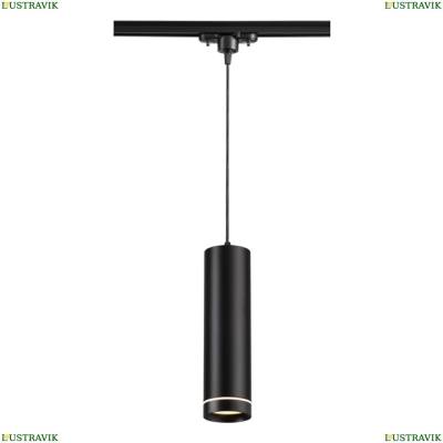 Трековый светодиодный светильник Novotech Arum Black 357693 - купить в интернет-магазине ЛЮСТРАВИК