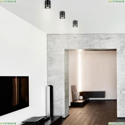 Потолочный светодиодный светильник Novotech Arum Black 357685 - купить в интернет-магазине ЛЮСТРАВИК