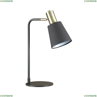Настольная лампа 3638/1T ★Lumion, 1 x 60Вт☀, Черный► — Купить▼