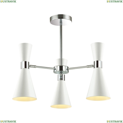 Люстра 3661/3C ★Lumion, 3 x 60Вт☀, Хром► — Купить▼