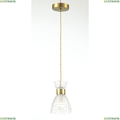 Подвес 3704/1 ★Lumion, 1 x 40Вт☀, Бронза► — Купить▼
