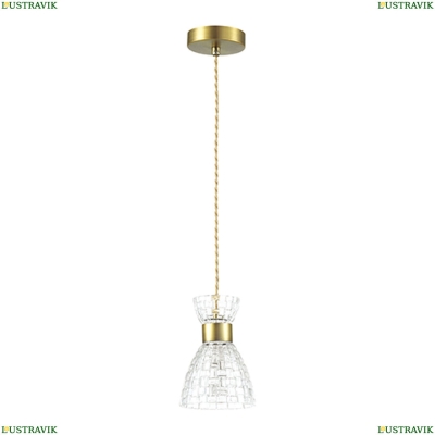 Подвес 3704/1 ★Lumion, 1 x 40Вт☀, Бронза► — Купить▼
