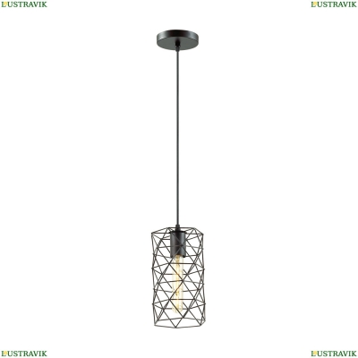 Подвес 3729/1 ★Lumion, 1 x 60Вт☀, Черный► — Купить▼