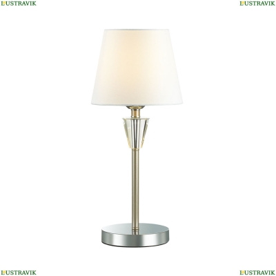 Настольная лампа 3733/1T ★Lumion, 1 x 60Вт☀, Хром► — Купить▼