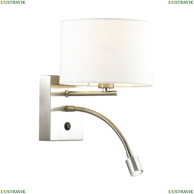 Бра 3745/1A ★Lumion, 1 x 40Вт☀, Матовый никель► — Купить▼