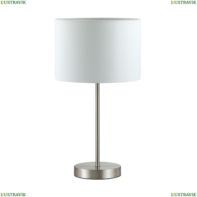 Настольная лампа 3745/1T ★Lumion, 1 x 60Вт☀, Матовый никель► — Купить▼