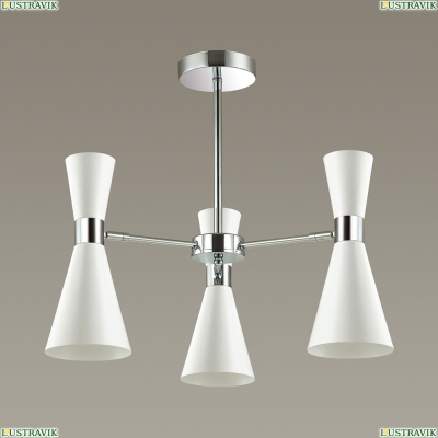 Люстра 3661/3C ★Lumion, 3 x 60Вт☀, Хром► — Купить▼