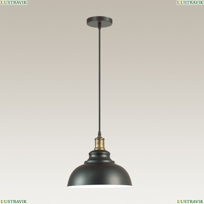 Подвес 3675/1 ★Lumion, 1 x 60Вт☀, Черный► — Купить▼