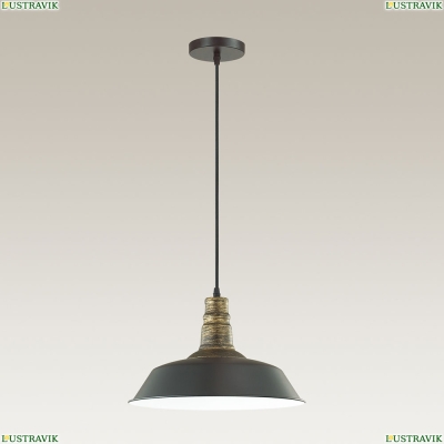 Подвес 3677/1 ★Lumion, 1 x 60Вт☀, Черный► — Купить▼
