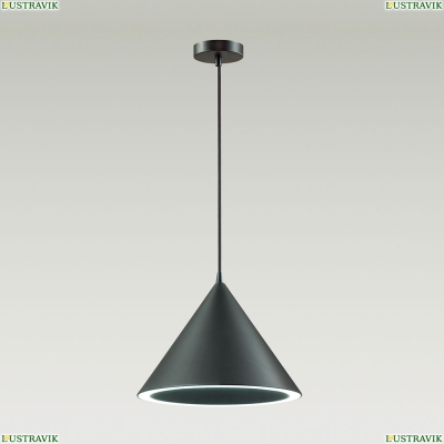 Подвес 3724/24L ★Lumion, 1 x 24Вт☀, Черный► — Купить▼