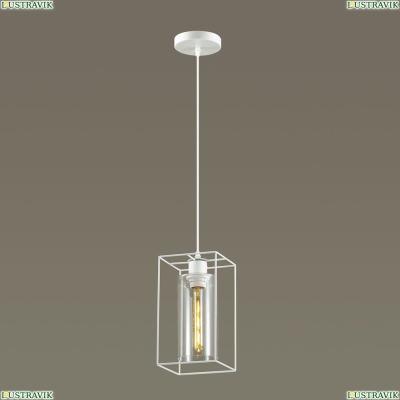 Подвес 3732/1 ★Lumion, 1 x 60Вт☀, Белый► — Купить▼