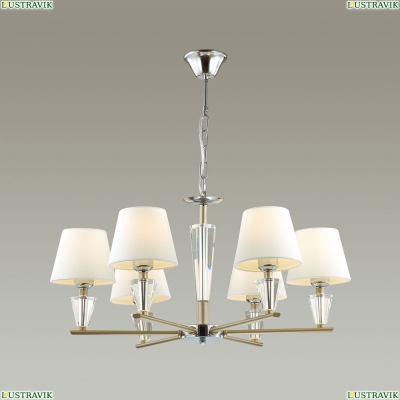 Люстра 3733/6 ★Lumion, 6 x 60Вт☀, Хром► — Купить▼
