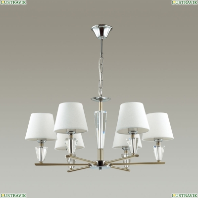 Люстра 3733/6 ★Lumion, 6 x 60Вт☀, Хром► — Купить▼