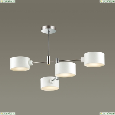 Люстра 3742/4C ★Lumion, 4 x 60Вт☀, Хром► — Купить▼