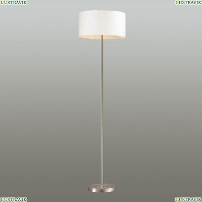 Торшер 3745/2F ★Lumion, 2 x 60Вт☀, Матовый никель► — Купить▼