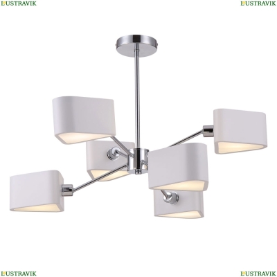 Люстра FR5040PL-06CH ★Freya, 6 x 40Вт☀, Хром► — Купить▼