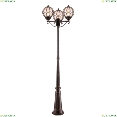 Светильник O023FL-03G ★Maytoni, 3 x 100Вт☀, Коричневый► — Купить▼