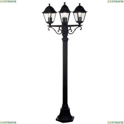 Фонарь O003FL-03B ★Maytoni, 3 x 60Вт☀, Черный► — Купить▼