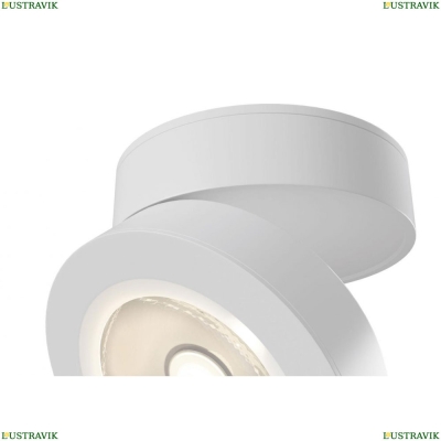 Спот C022CL-L12W4K ★Maytoni, 1 x 12Вт☀, Белый► — Купить▼