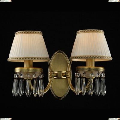 Бра CL1028-02-R ★Maytoni, 2 x 60Вт☀, Брасс► — Купить▼