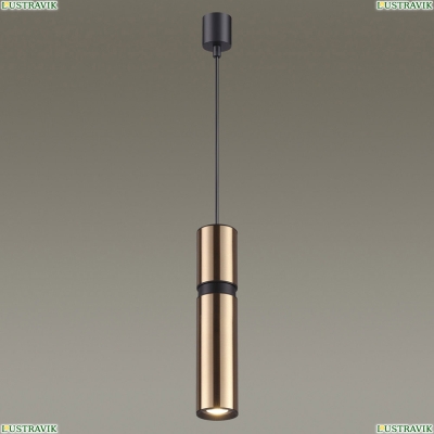 Подвес 4744/5L ★Odeon Light, 1 x 5Вт☀, Черный► — Купить▼