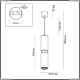 Подвес 4742/5L ★Odeon Light, 1 x 5Вт☀, Черный► — Купить▼
