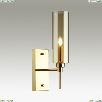 Бра 4689/1W ★Odeon Light, 1 x 40Вт☀, Золото► — Купить▼