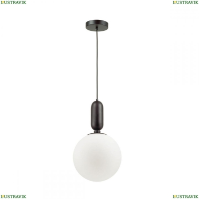 Подвес 4671/1 ★Odeon Light, 1 x 40Вт☀, Черный► — Купить▼