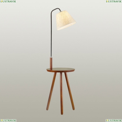 Торшер 4666/1F ★Odeon Light, 1 x 60Вт☀, Коричневый► — Купить▼