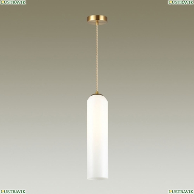 Подвес 4642/1 ★Odeon Light, 1 x 60Вт☀, Золото► — Купить▼