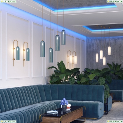 Подвес 4642/1 ★Odeon Light, 1 x 60Вт☀, Золото► — Купить▼