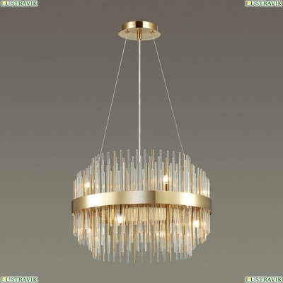 Люстра 4639/8 ★Odeon Light, 8 x 40Вт☀, Бронза► — Купить▼