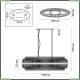 Люстра 4639/16 ★Odeon Light, 16 x 40Вт☀, Бронза► — Купить▼