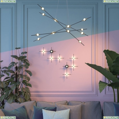 Светильник 3906/14WL ★Odeon Light, 1 x 3,5Вт☀, Черный► — Купить▼