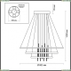 Подвес 3901/99L ★Odeon Light, 1 x 113Вт☀, Черный► — Купить▼