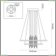 Подвес 3901/63L ★Odeon Light, 1 x 63Вт☀, Черный► — Купить▼