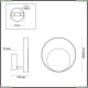 Светильник 3899/7WW ★Odeon Light, 1 x 7Вт☀, Золото► — Купить▼