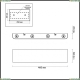 Светильник 3893/8WL ★Odeon Light, 1 x 8Вт☀, Золото► — Купить▼