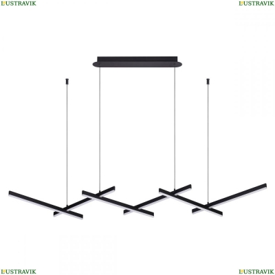 Подвес 3890/85L ★Odeon Light, 1 x Вт☀, Черный► — Купить▼